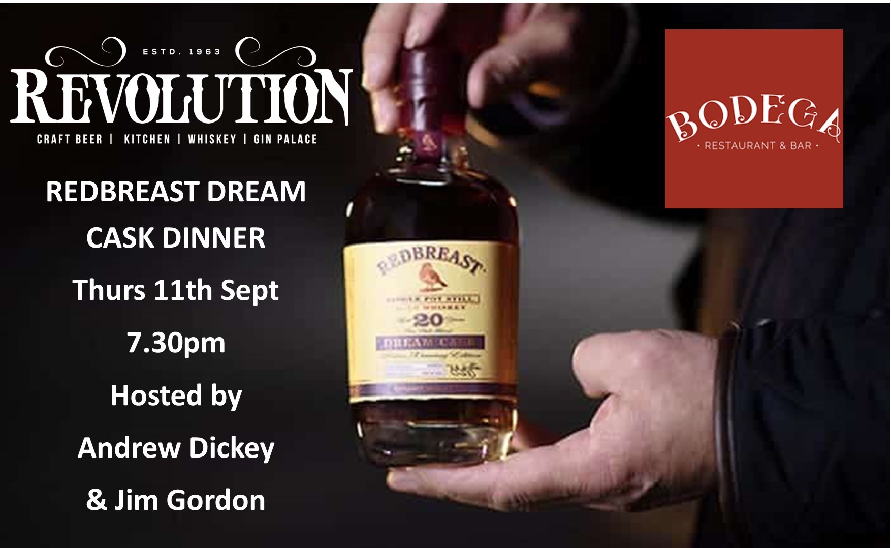 Redbreast Dream Cask Dinner